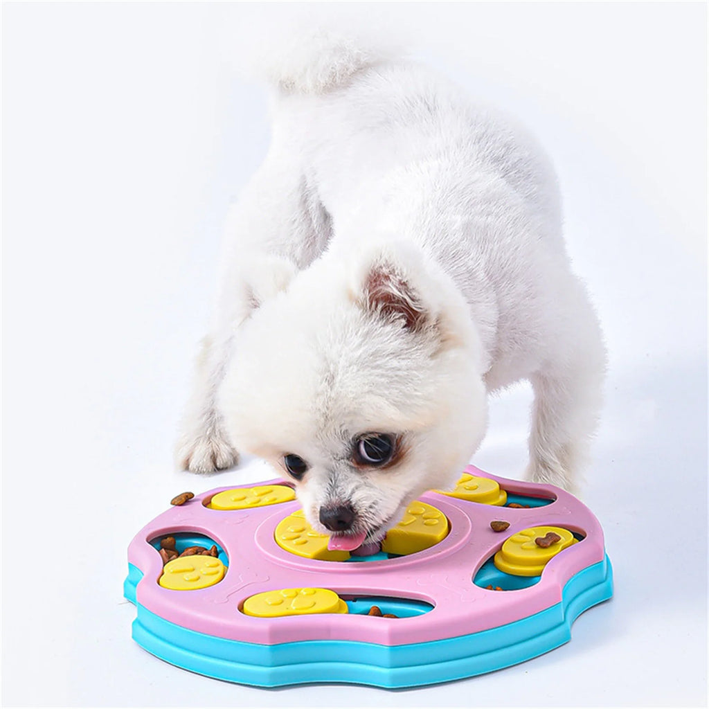 Interactive Dog Food Puzzle Bowl - countrycottagebarn