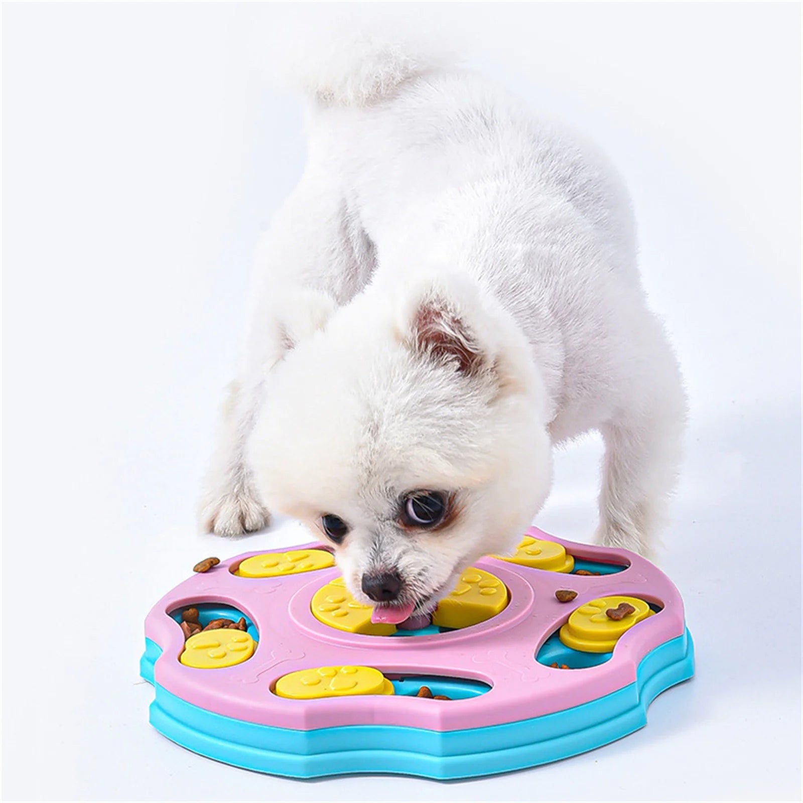 Interactive Dog Food Puzzle Bowl - countrycottagebarn