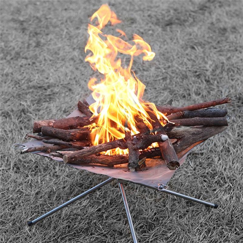 Outdoor Fire Pit and BBQ Grill - countrycottagebarn