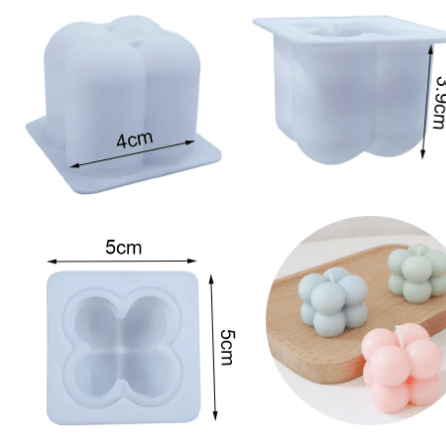 3D Bubble Molds (One Piece) - countrycottagebarn