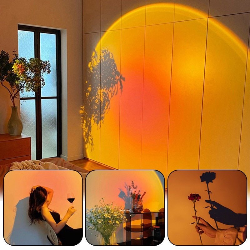 Sunset Lamp - countrycottagebarn