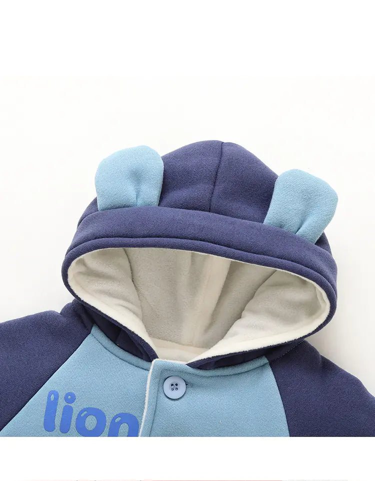 Baby Fleece Hooded Jacket for Boys and Girls Winter - countrycottagebarn