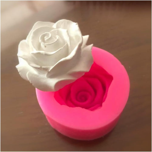 4PCS Rose Flower Silicone Molds Candy Chocolate Silicone Molds Rose Resin Molds Wedding Cake Decorating Tools Fondant Sugarcraft Cake Molds - countrycottagebarn