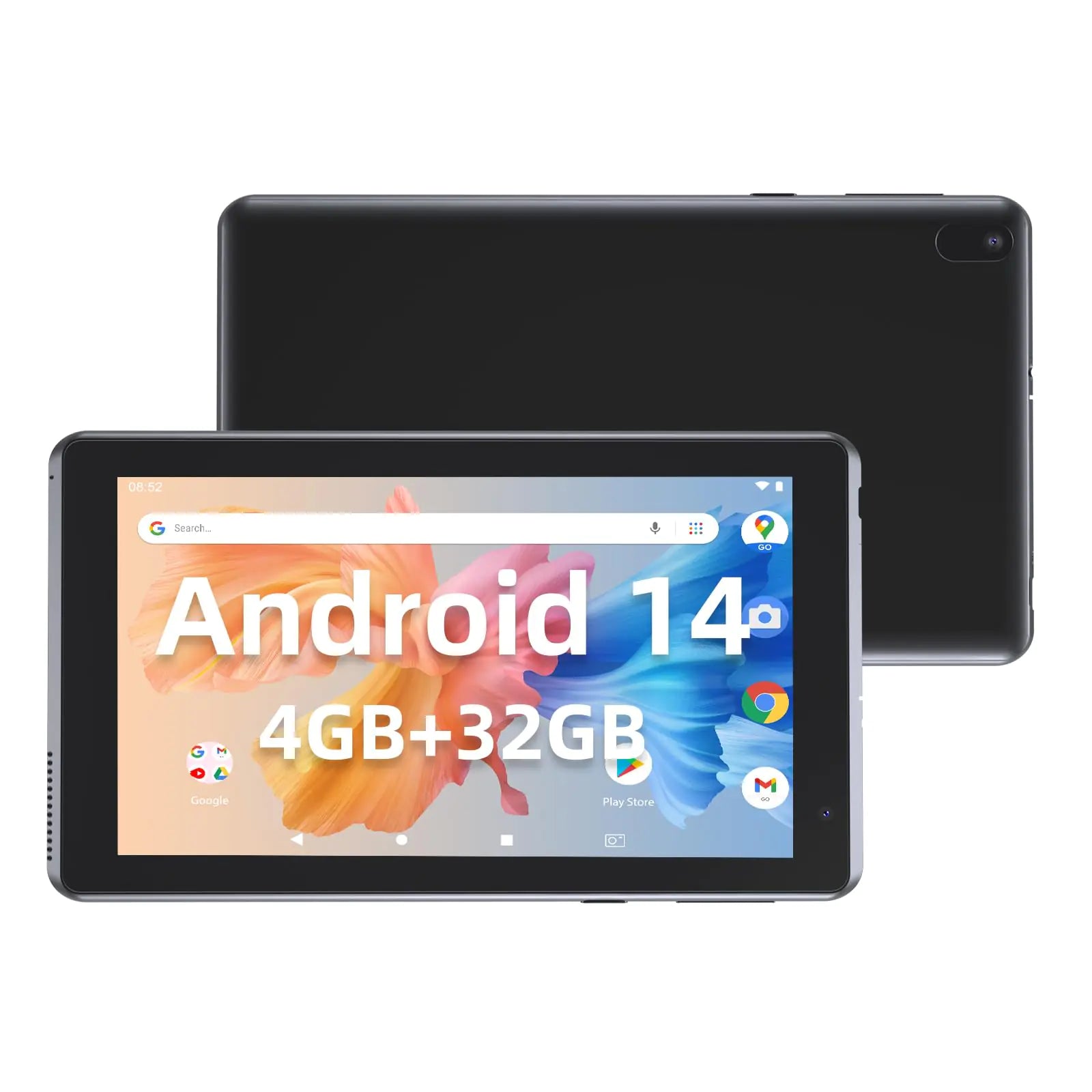 IWEGGO Android 14 Tablet 7 Inch Tablet 4GB RAM 32GB ROM/ 1TB Expandable Tablet 5MP Camera Tableta 1.6Ghz Quad - core Processor 3000mAH Battery Tablet PC 2.4G Wi - Fi 6 BT 5.0 - countrycottagebarn