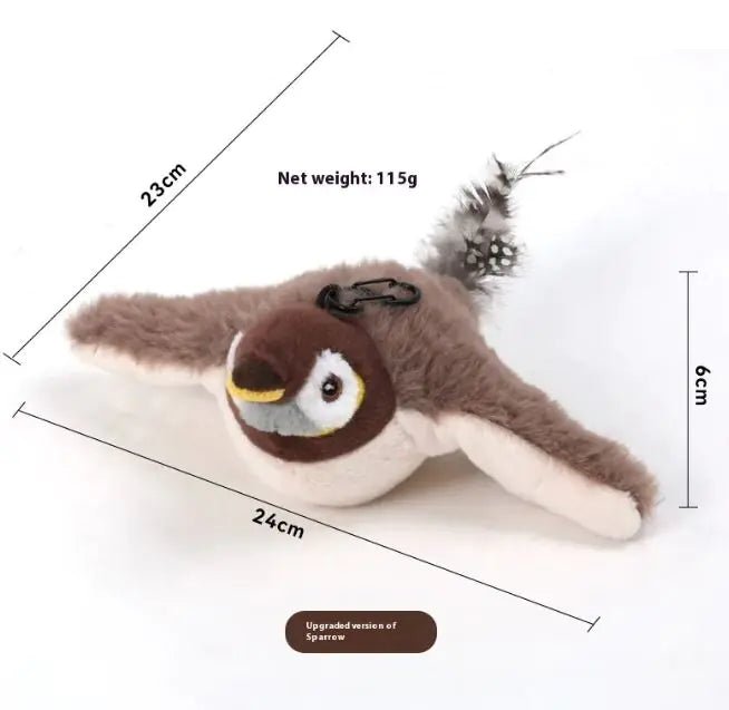 Flapping Bird Cat Toy - countrycottagebarn