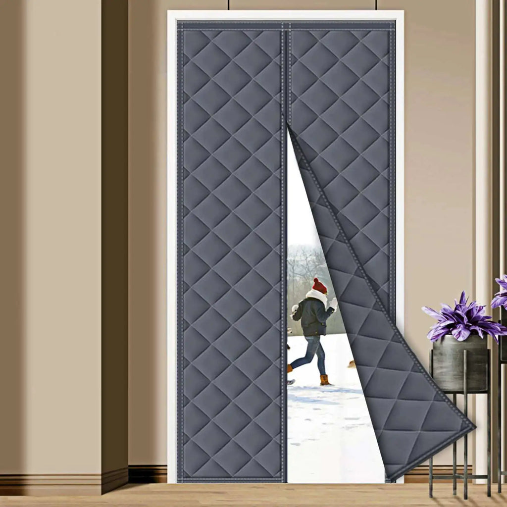 Winter Magnetic Door Curtain - countrycottagebarn