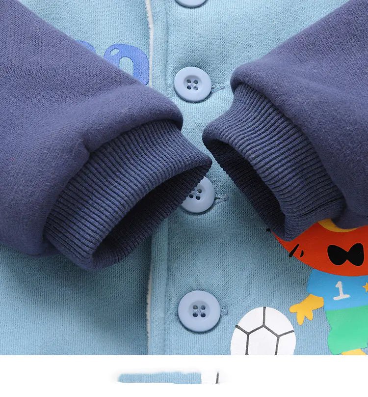 Baby Fleece Hooded Jacket for Boys and Girls Winter - countrycottagebarn