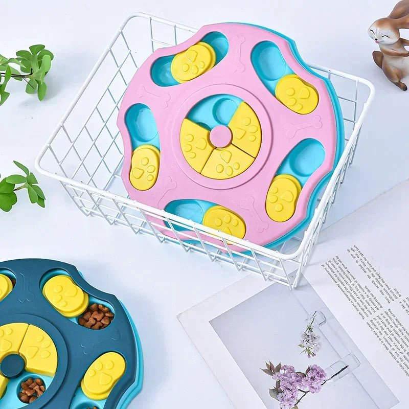 Interactive Dog Food Puzzle Bowl - countrycottagebarn