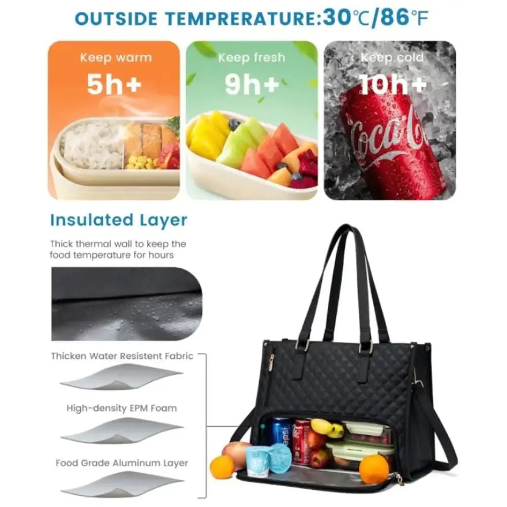 Women's Insulated Lunch Bag - countrycottagebarn