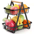 Nordic Iron Fruit Basket - countrycottagebarn