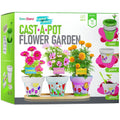 Dan&Darci Cast Paint & Plant Kit for Kids & Teens - Birthday Easter Gift Ideas for Girls & Boys Age 8 - 14 Year Old Girl - Teenage Crafts Gifts Kits Fun DIY Art Teen Projects - Casting & Gardening - countrycottagebarn