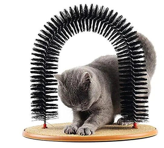 Grooming Cat Toy Arch - countrycottagebarn