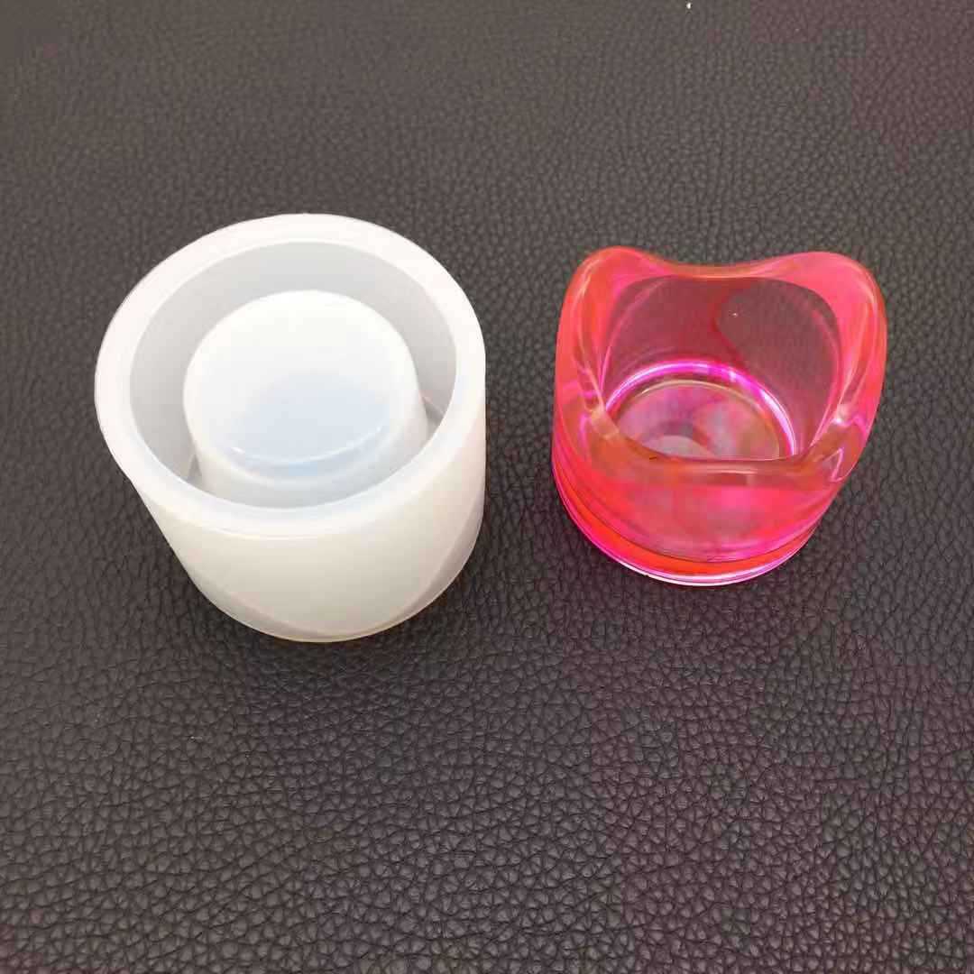 Crystal Epoxy Molds, Silicone Mold, Candle Holder - countrycottagebarn