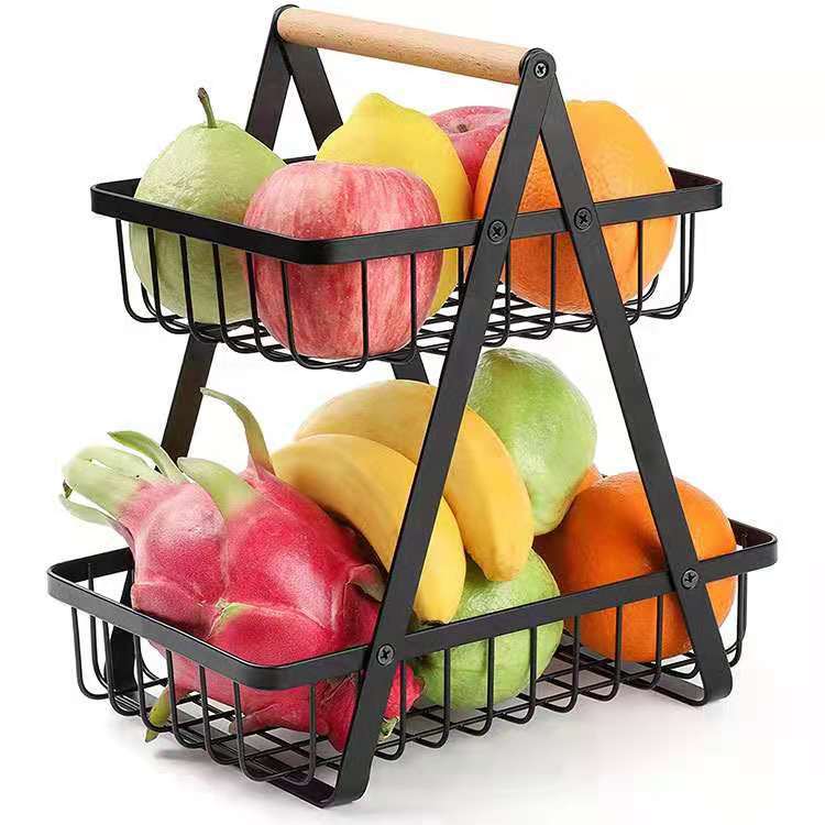 Nordic Iron Fruit Basket - countrycottagebarn