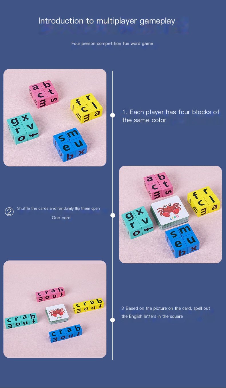 CVC Phonics Letter Game - countrycottagebarn