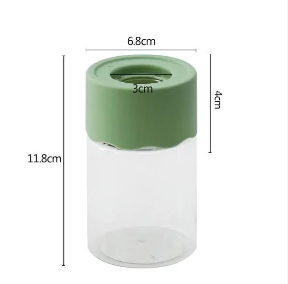 Transparent Small Pot For Plant Hydroponic Desktop - countrycottagebarn