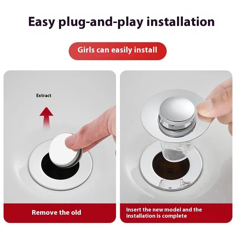 Universal Wash Basin Drain Plug - countrycottagebarn