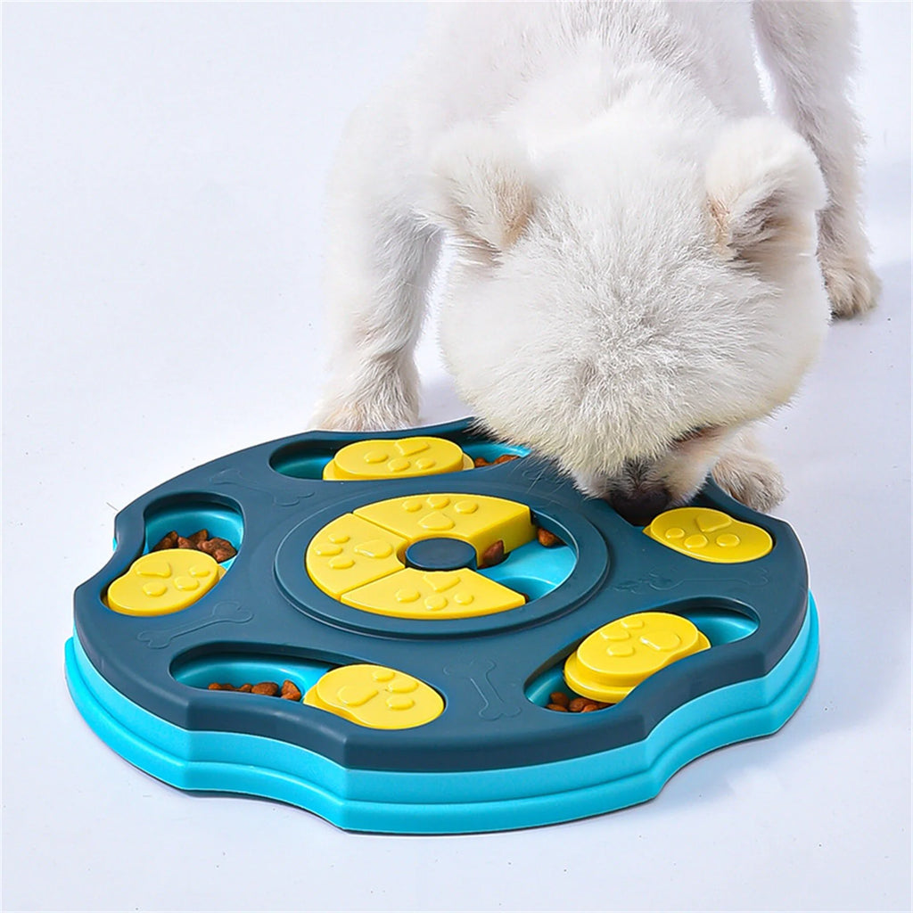 Interactive Dog Food Puzzle Bowl - countrycottagebarn