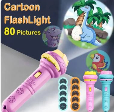 Cartoon Flashlight Projector - countrycottagebarn