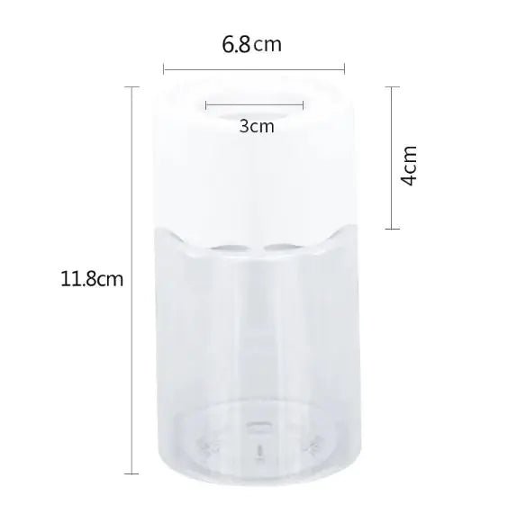 Transparent Small Pot For Plant Hydroponic Desktop - countrycottagebarn