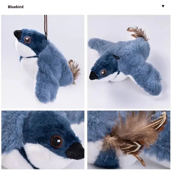Flapping Bird Cat Toy - countrycottagebarn