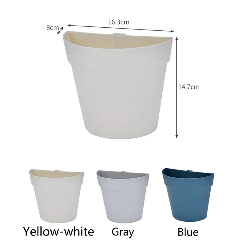 Creative Wall - mounted Hydroponic Flower Pot for Indoor Bonsai - countrycottagebarn