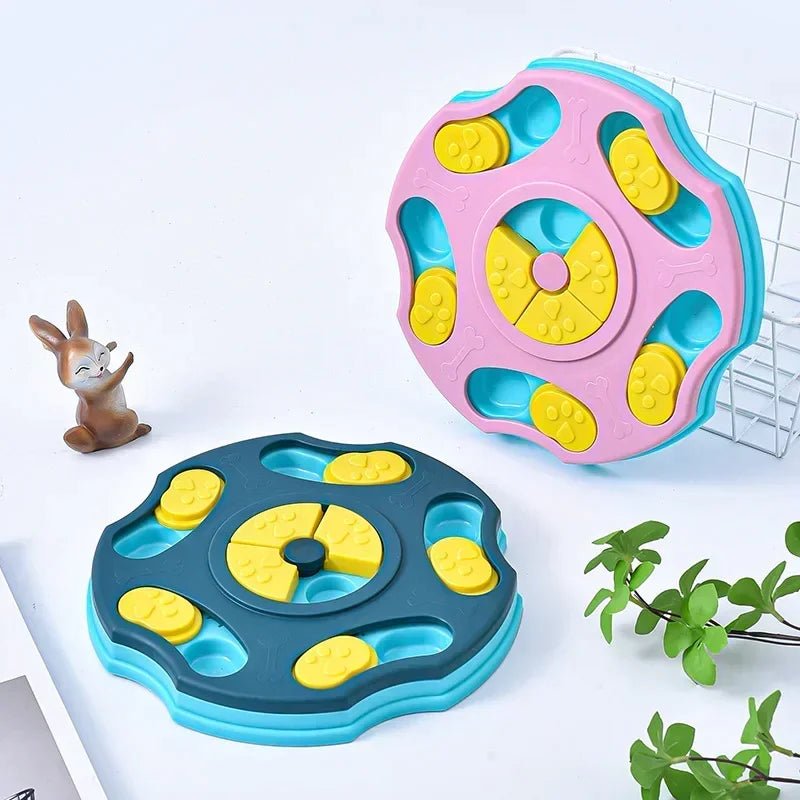 Interactive Dog Food Puzzle Bowl - countrycottagebarn